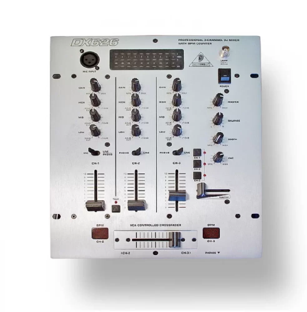 Amazon | ベリンガー DJミキサー 3ch BPMカウンター PRO MIXER